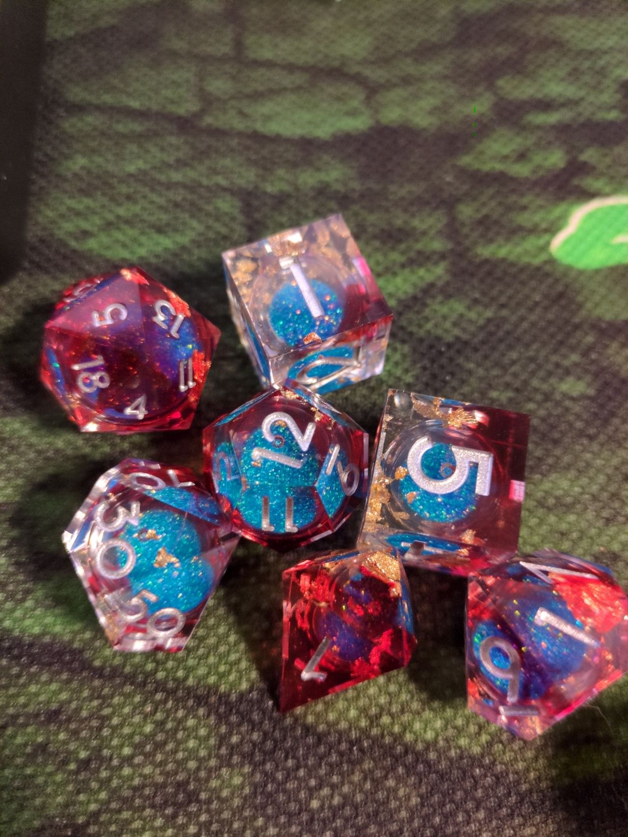 Ultra High End Glitterbomb Dice Resin 