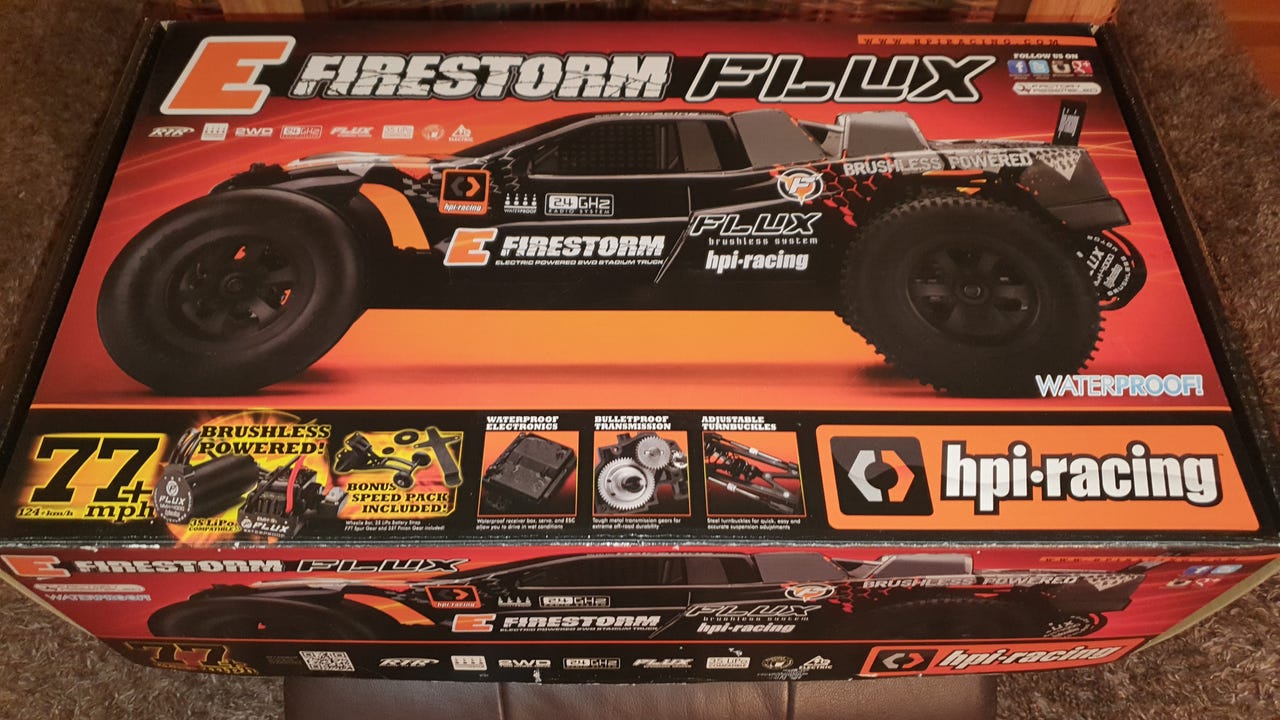 HPI E-Firestorm Flux 10T RTR (124km) | FINN-torget