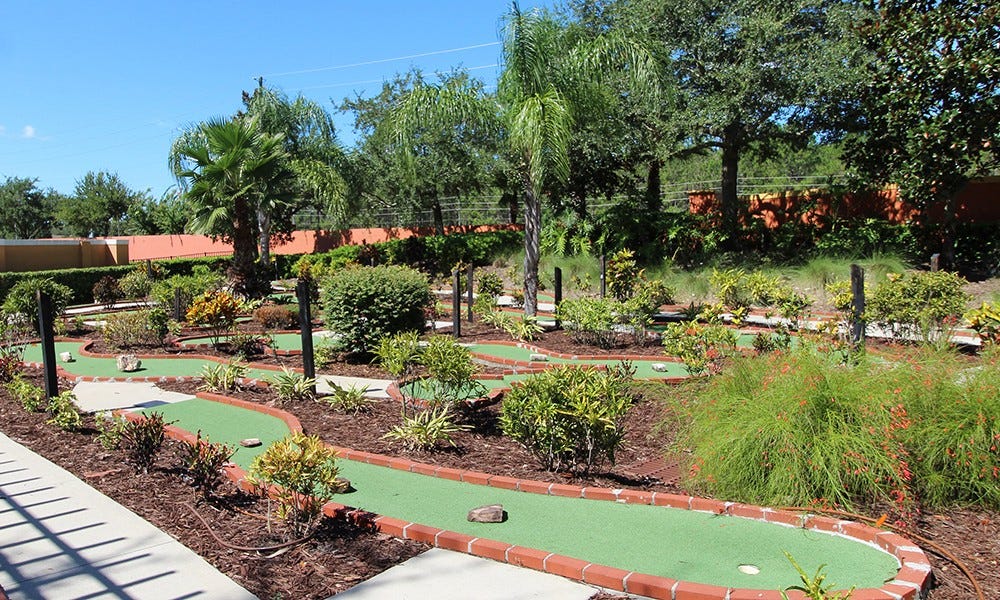 Mini golf Galleribilde