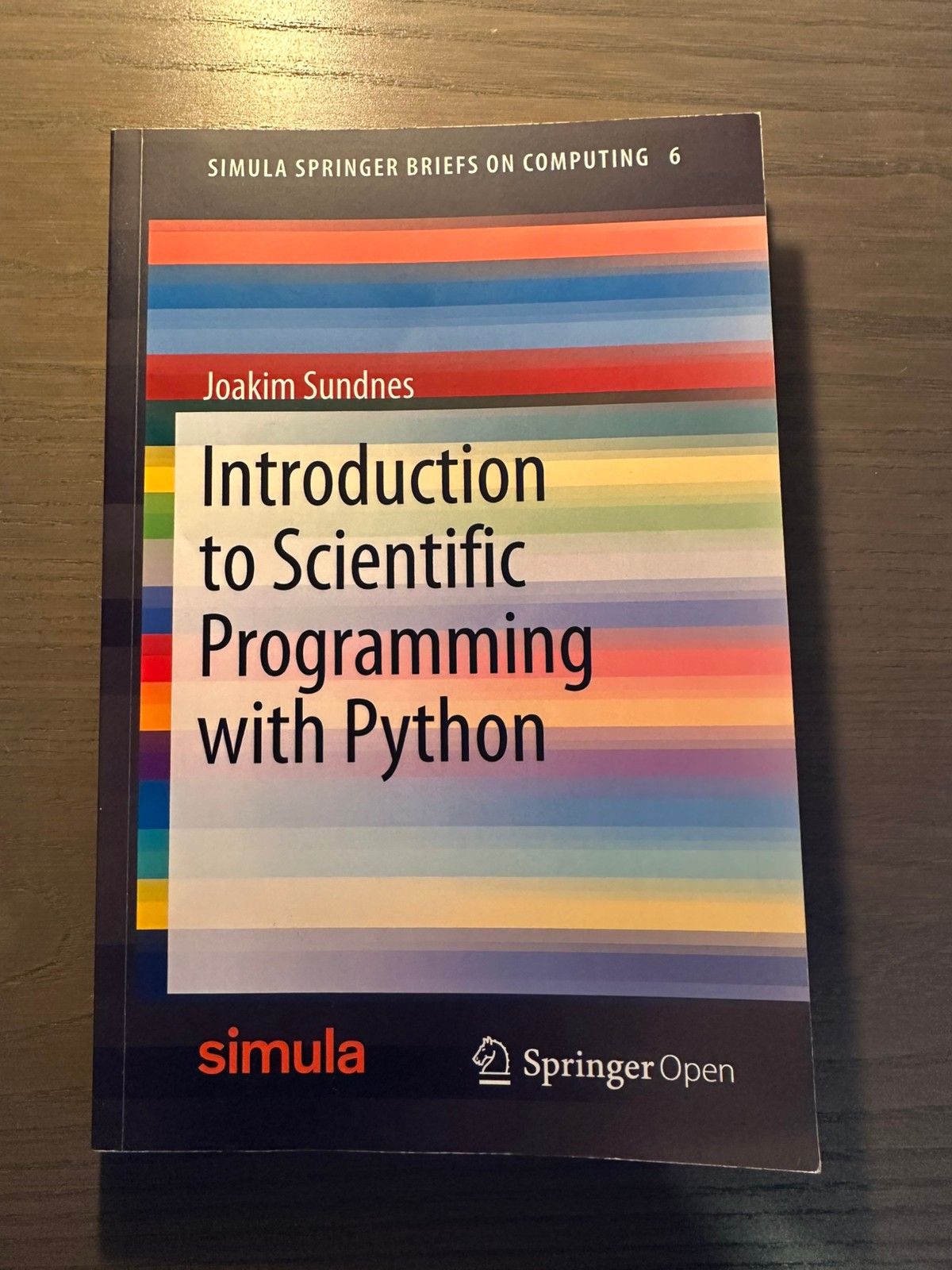 Introduction to scientific programming with Python Joachim Sundby ...