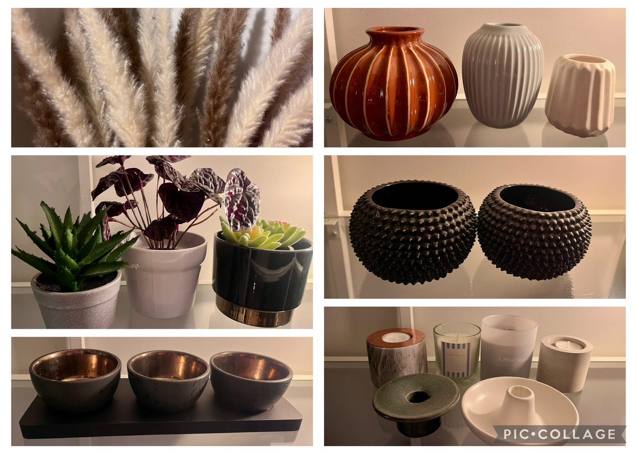 Dekorpakke, div interiør/pynt, brukt til visning | FINN-torget