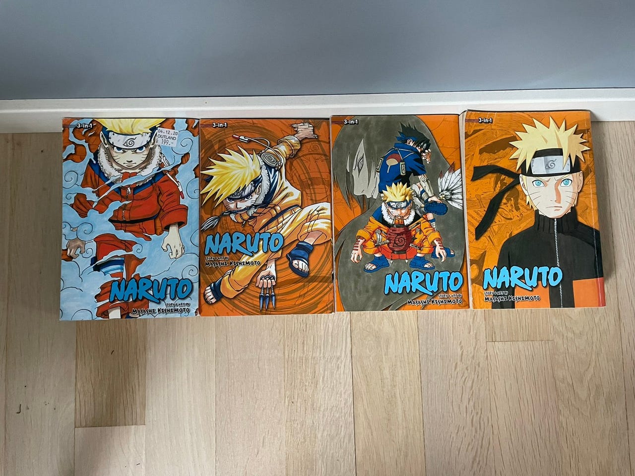 Naruto bøker på engelsk, 3stk bøker til priset av 1! | FINN-torget