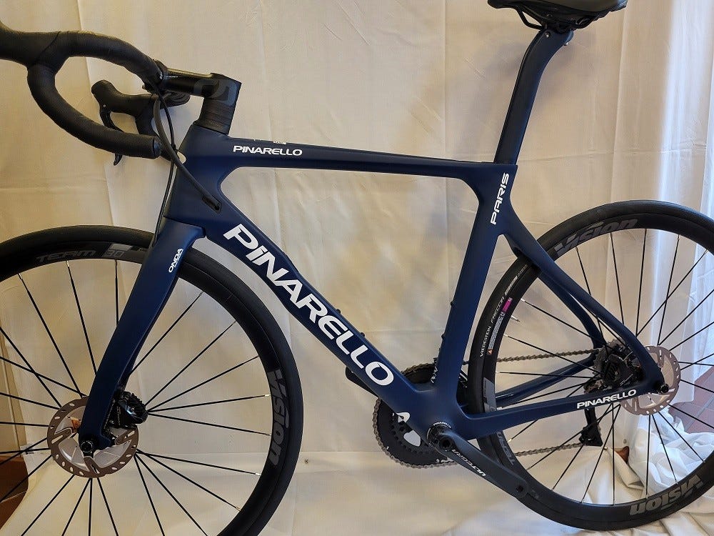 パーツ PINARELLO PARIS DISC 2021 Pinarello Paris 105 Disc Road Bike 2021