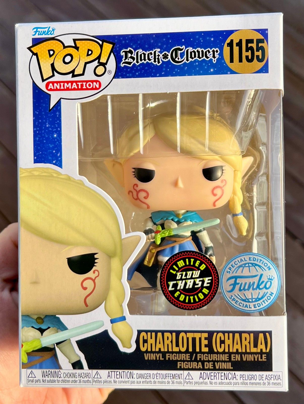 Funko POP! Animation Black Clover Charlotte (Charla) Edition