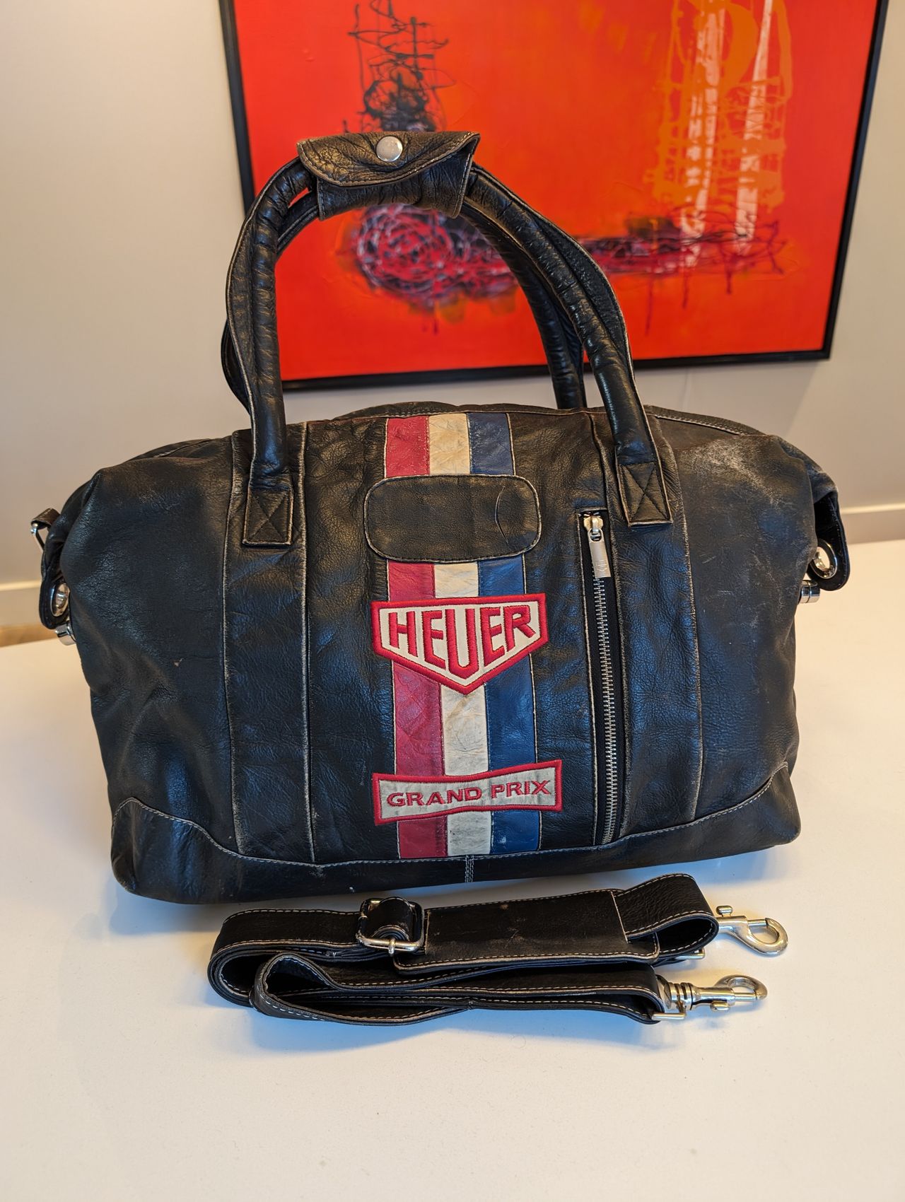 Tag Heuer Grand Prix bag i skinn FINN torget