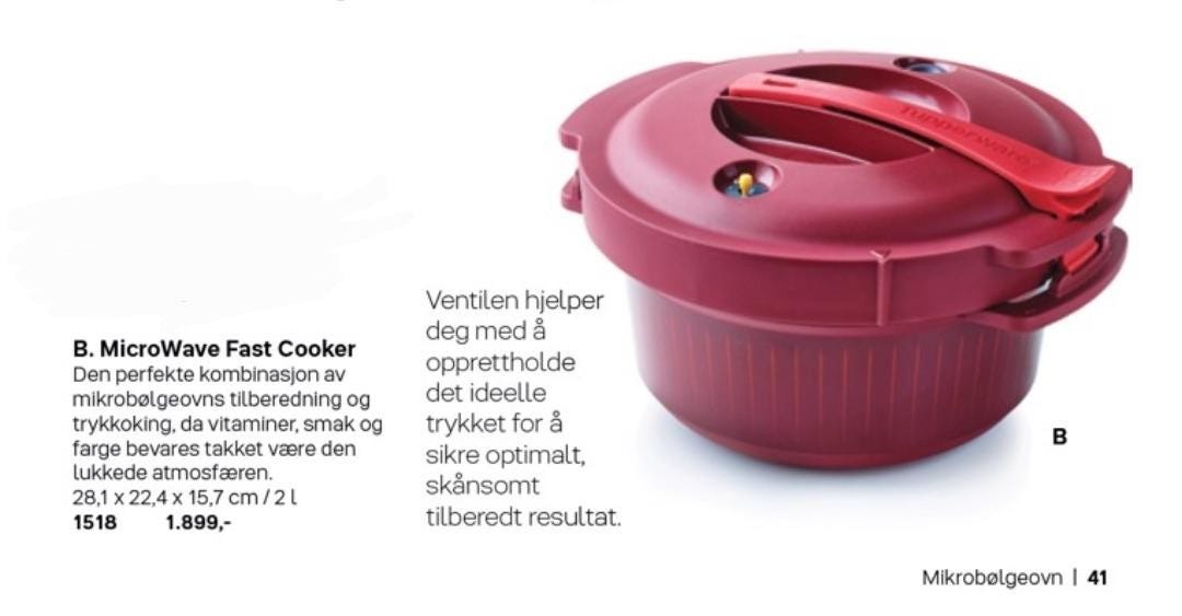 Tupperware Fast Cooker FINN-torget