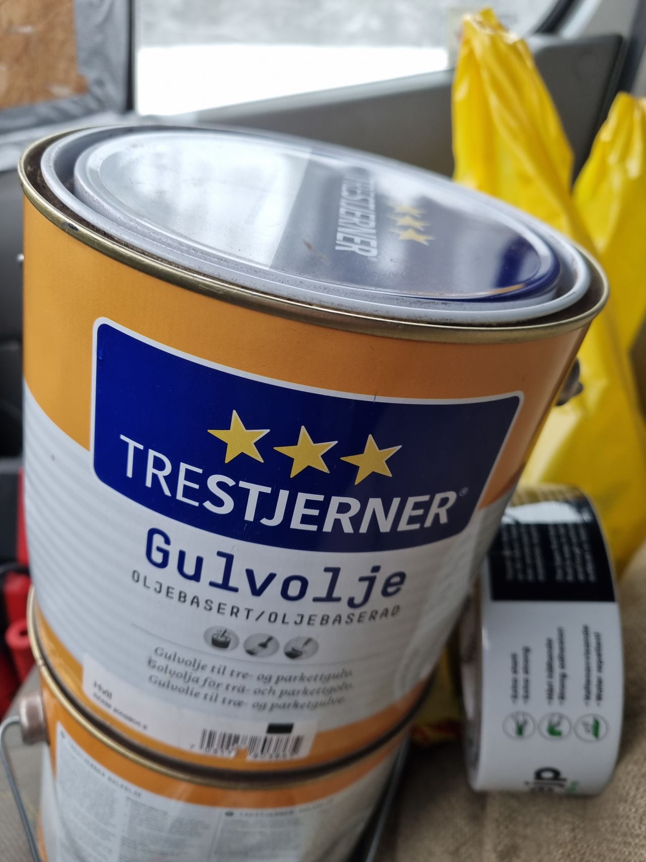 Trestjerner Gulvolje Hvit Finn Torget 3281