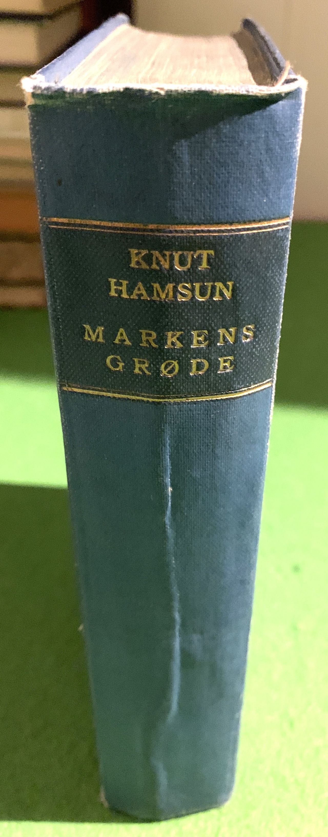 1 Utgave - Knut Hamsun - Markens Grøde (1917) | FINN Torget