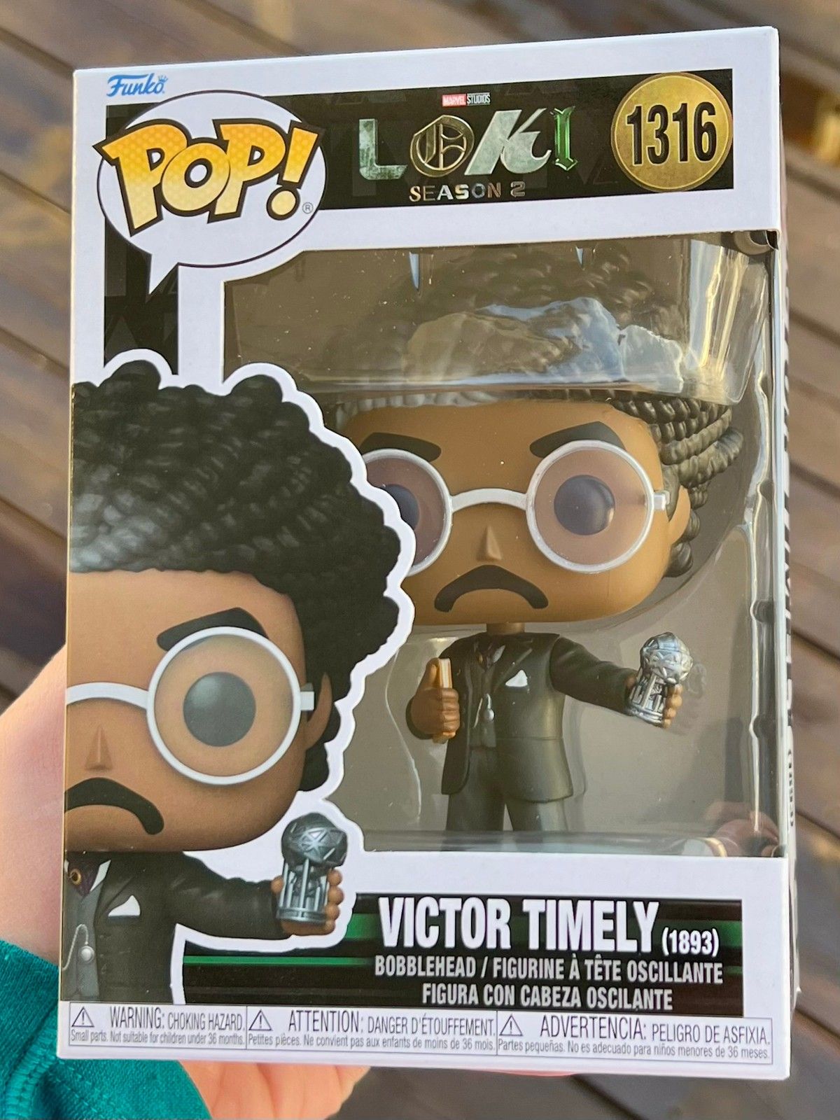 Season 2 - Victor Timely (1893) vinyl figurine no. 1316, Loki Funko Pop!