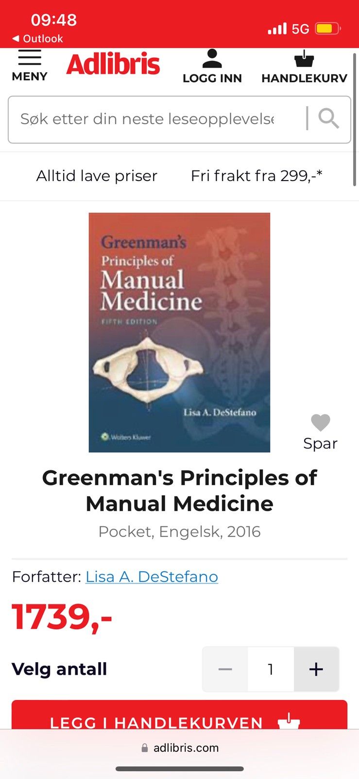 Greenmans principles of Manual Medicine | FINN torget