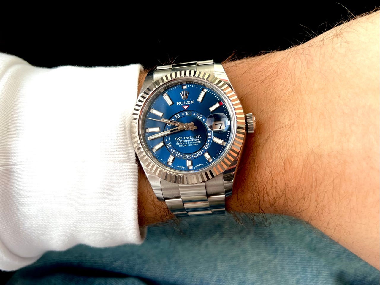 rolex sky dweller bjerke
