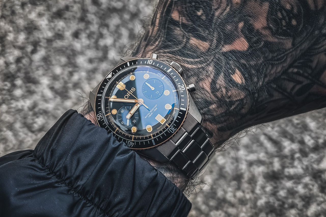 Oris Diver Sixty Five Chronograph FINN torget