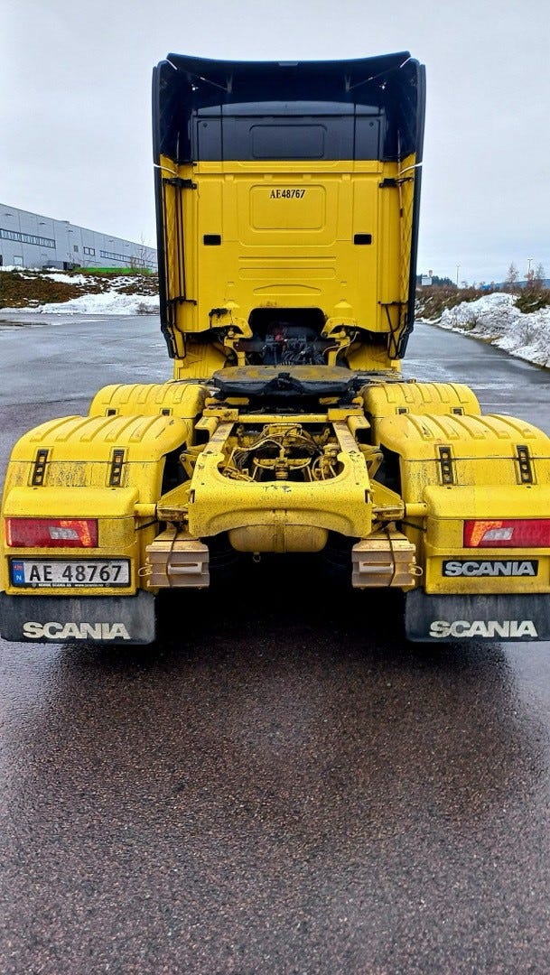 Til salgs: Scania Scania R580 V8 - 2016 - Trekkvogn | FINN.no
