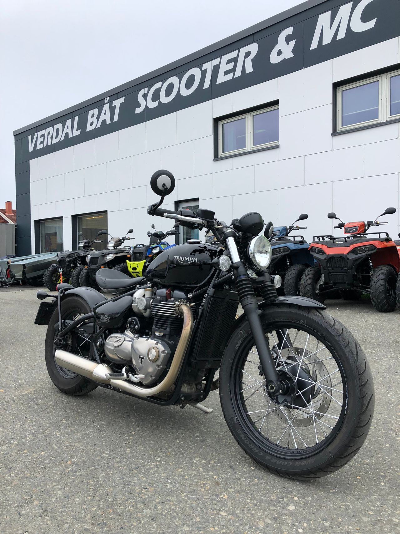 Til salgs Triumph Bonneville Bobber 1200 2017 1200 ccm