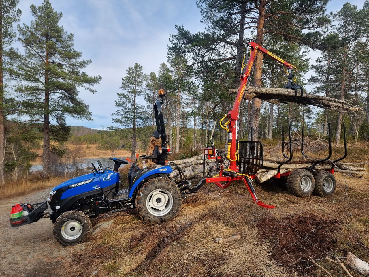 Til Salgs: Forstman 4wd - Vinsj Ft25 Med Fm35 Kran - 2024 