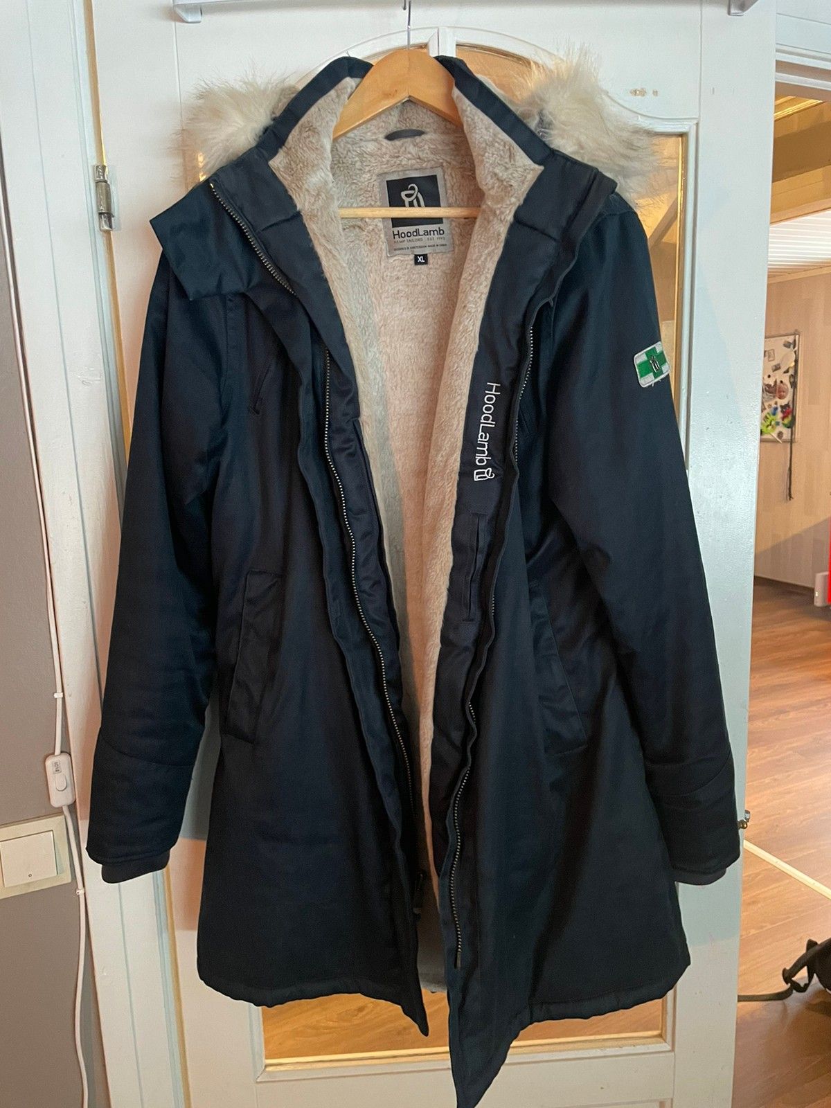 Hemp Hoodlamb Nordic Parka str XL LITE BRUKT FINN torget