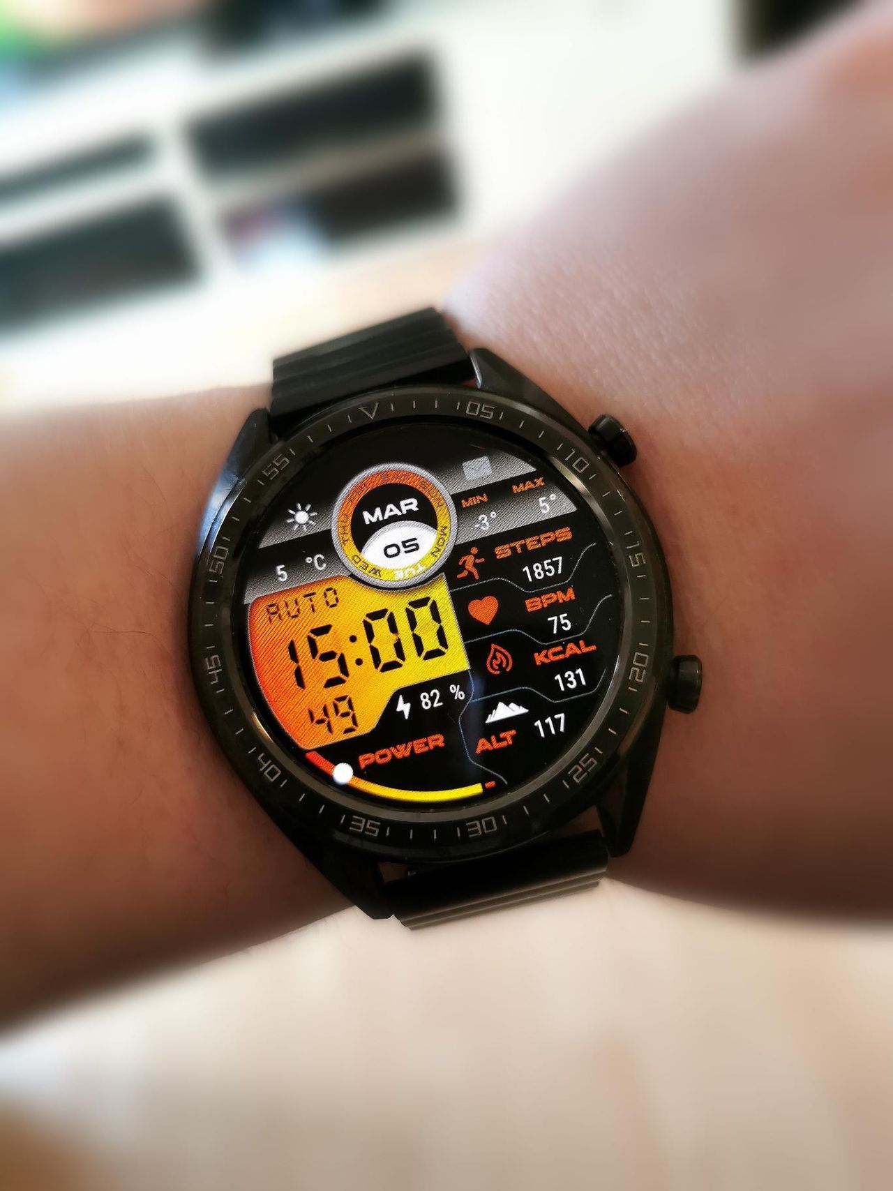 Huawei watch cheap gt multisportsklokke