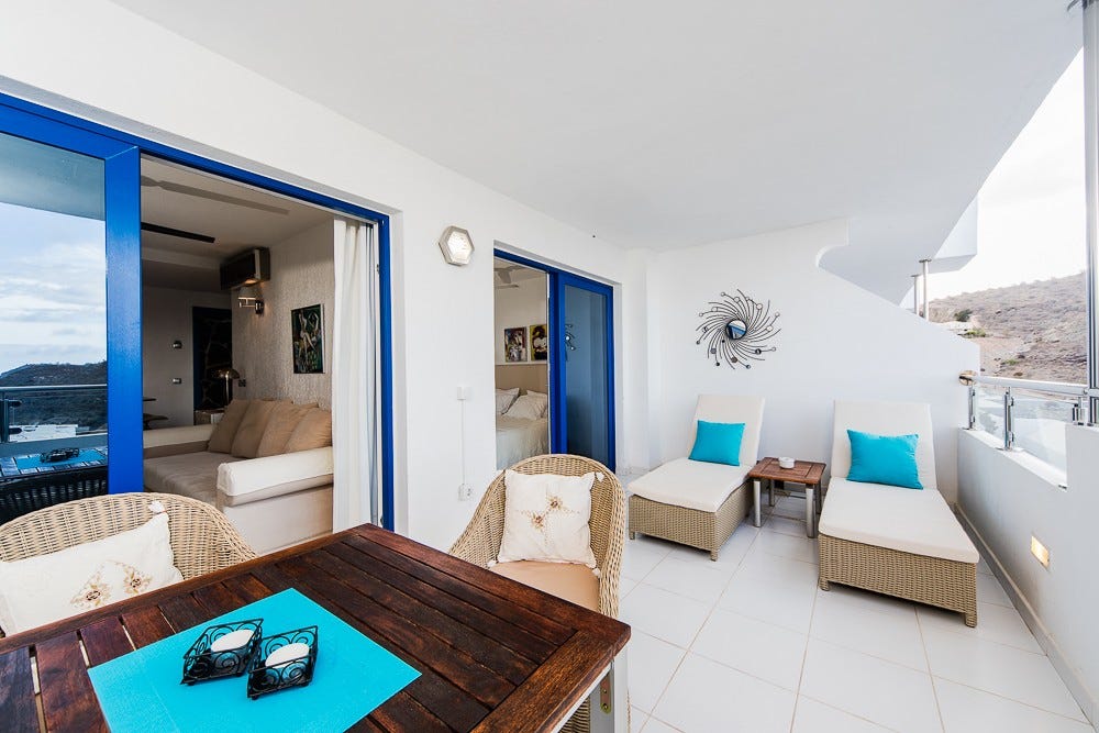 102 og 301 er leiligheter med tak over terrassen Galleribilde