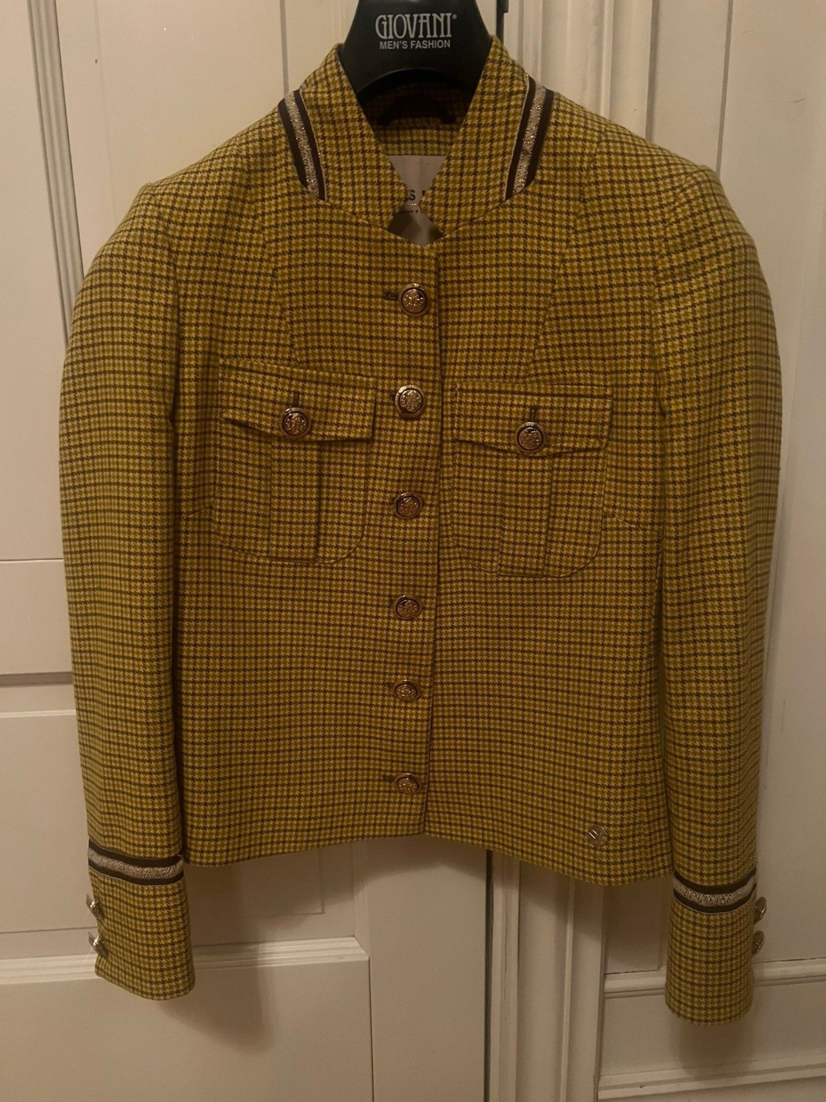 Mos mosh selby check jacket online