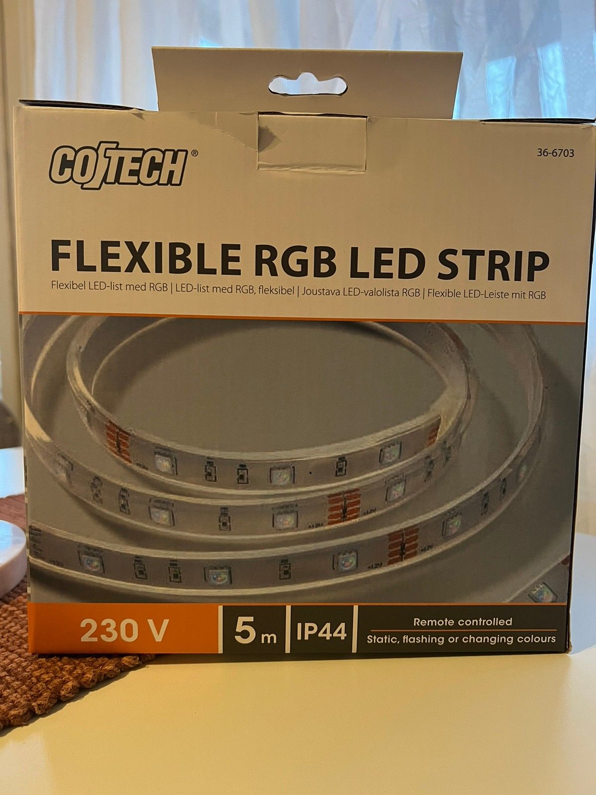 Cotech rgb deals flexible led strip