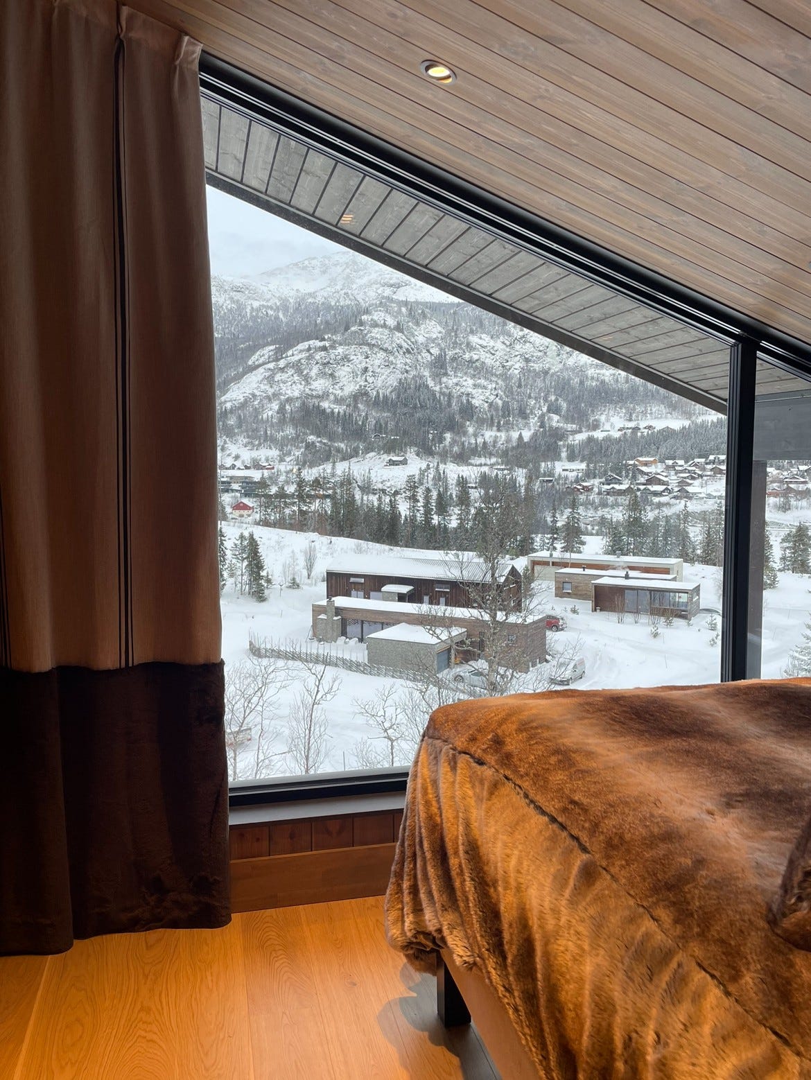 Utsikt fra soverom 2 Galleribilde