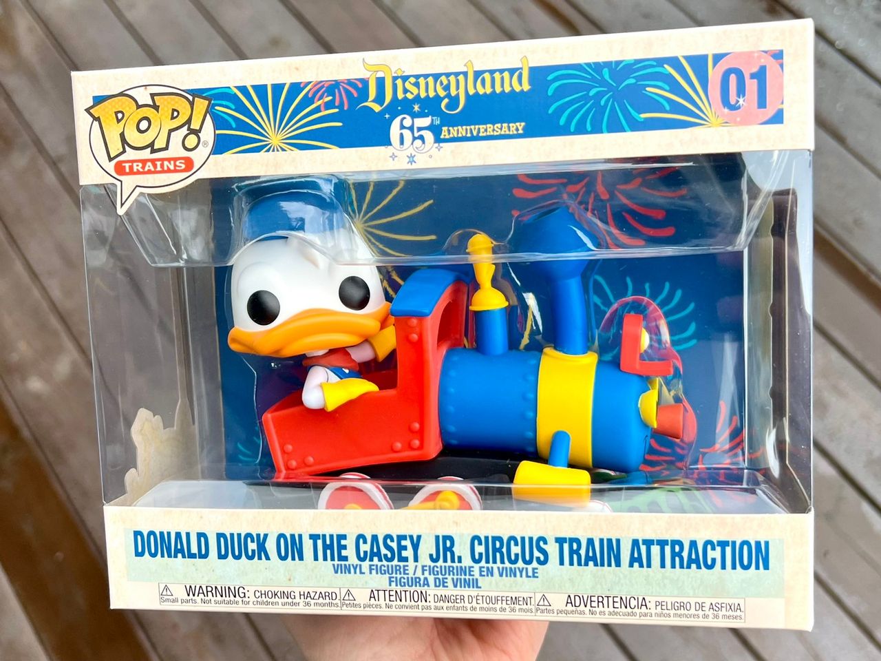 Funko Pop! Donald Duck (Casey Jr. Train) | Disney Parks 65th