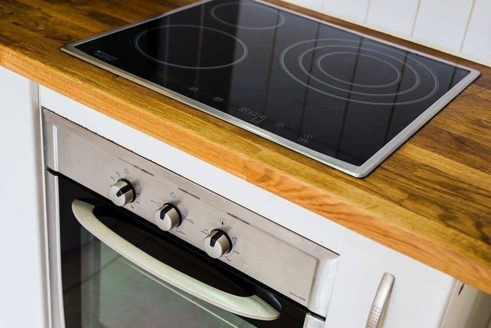 Stekovn og induksjonstopp. Galleribilde