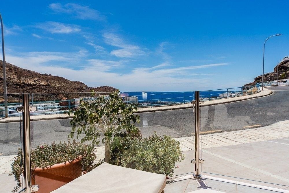 Masse sol og utsikt Galleribilde