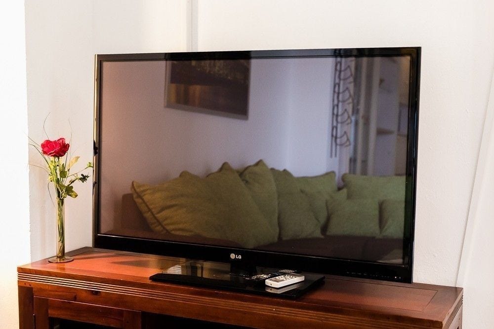 Stor tv med Canal Digital. Galleribilde