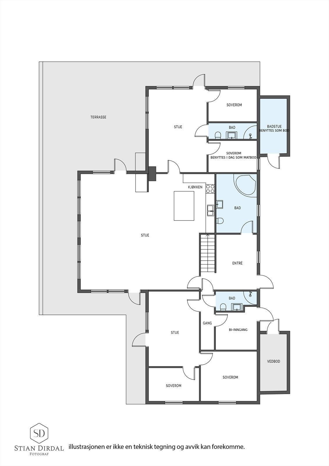 Første etasje Galleribilde