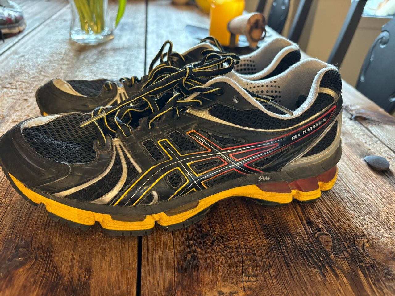 Asics gel kayano 18 brun discount