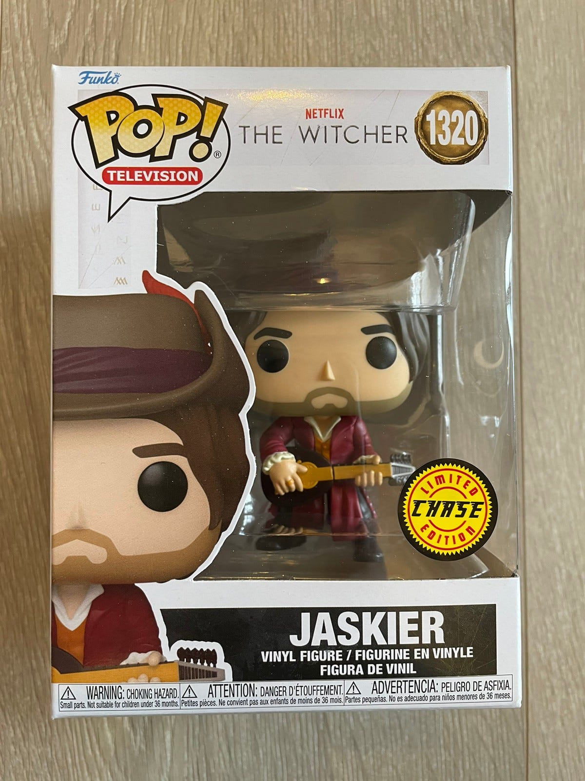 Funko Pop TV The Witcher Jaskier Chase 1320 - Figurine Vinyle 2023