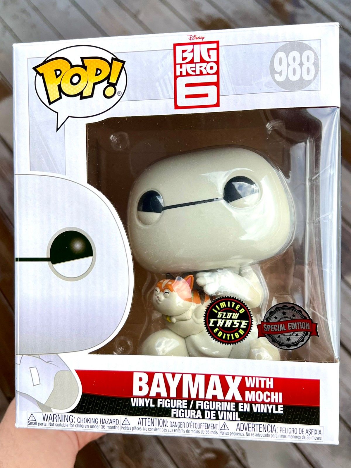 FUNKO POP! BAYMAX WITH hotsell MOCHI LIMITED GLOW CHASE EDITION