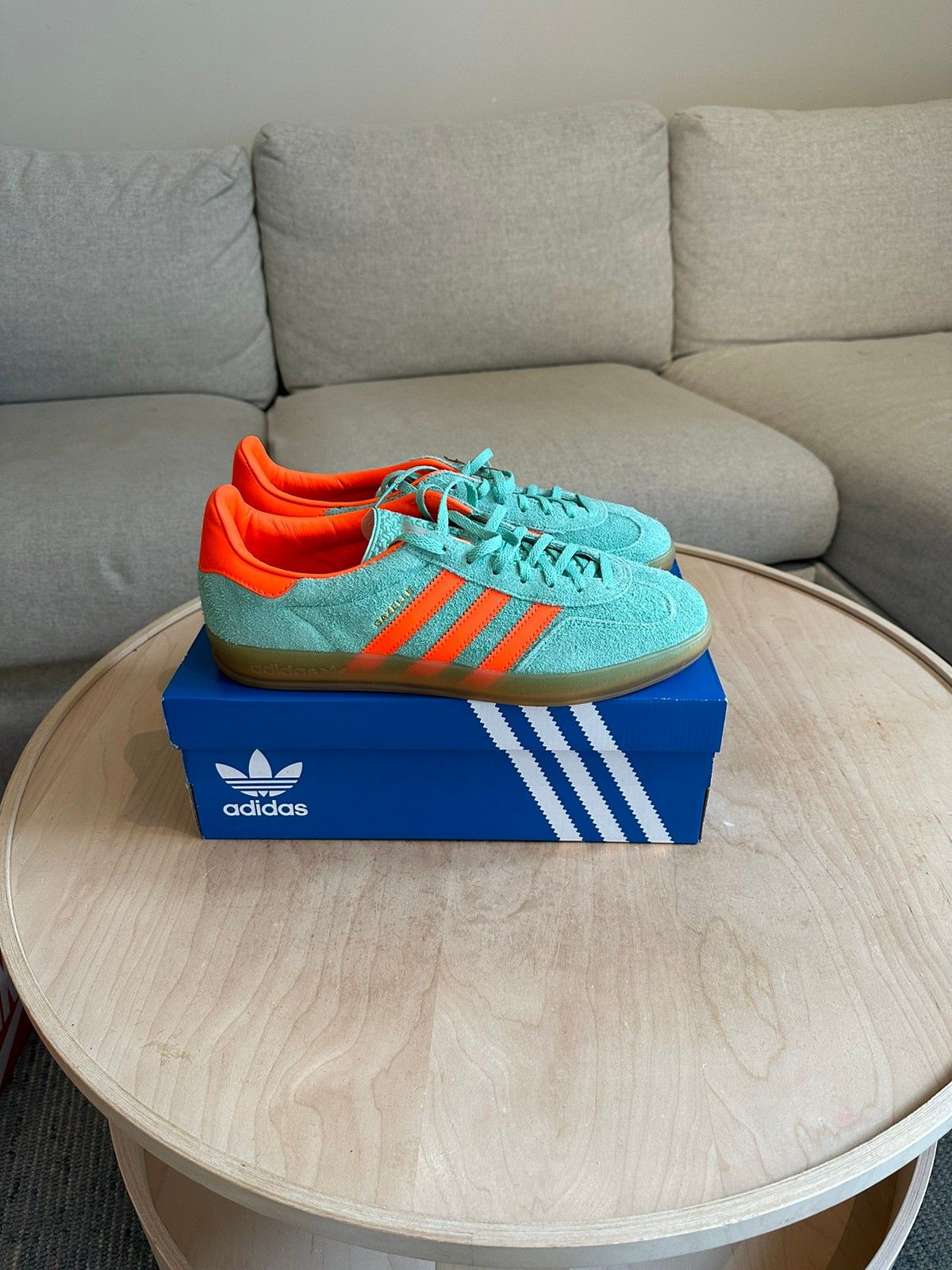 Adidas Stadt Active Teal Flash Orange