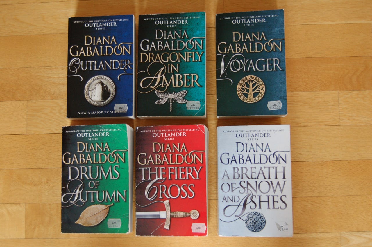 Diana Gabaldon – Outlander Series 1-6 - Engelsk pocket | FINN-torget