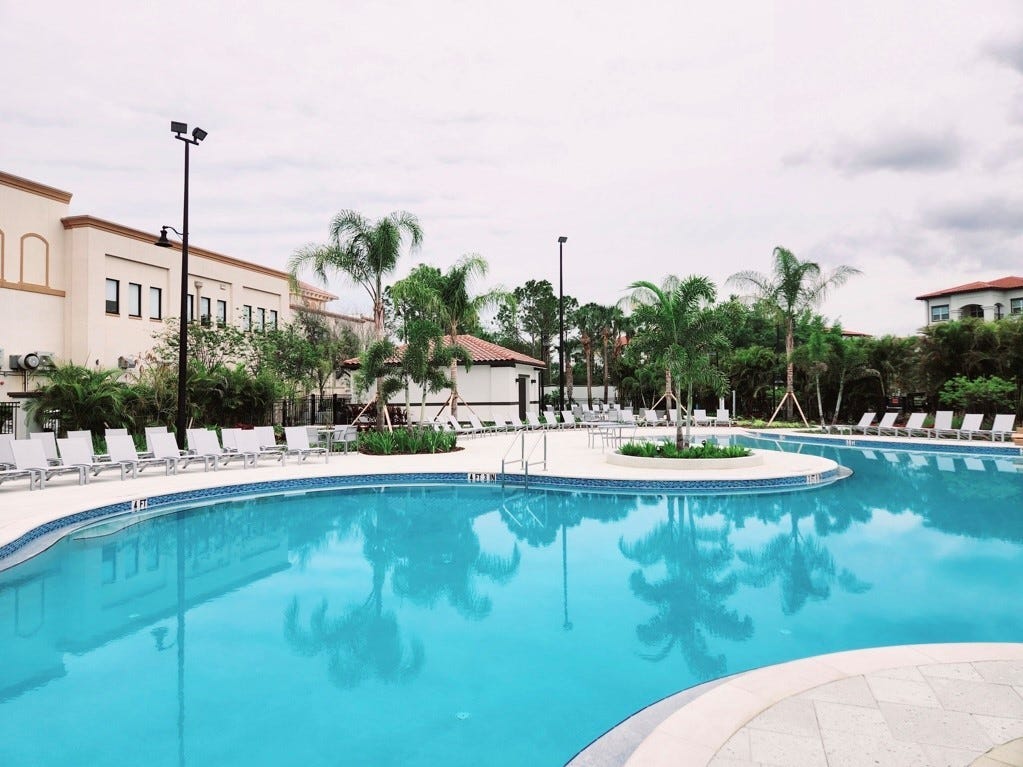 Bassengområdet The Reserve Galleribilde