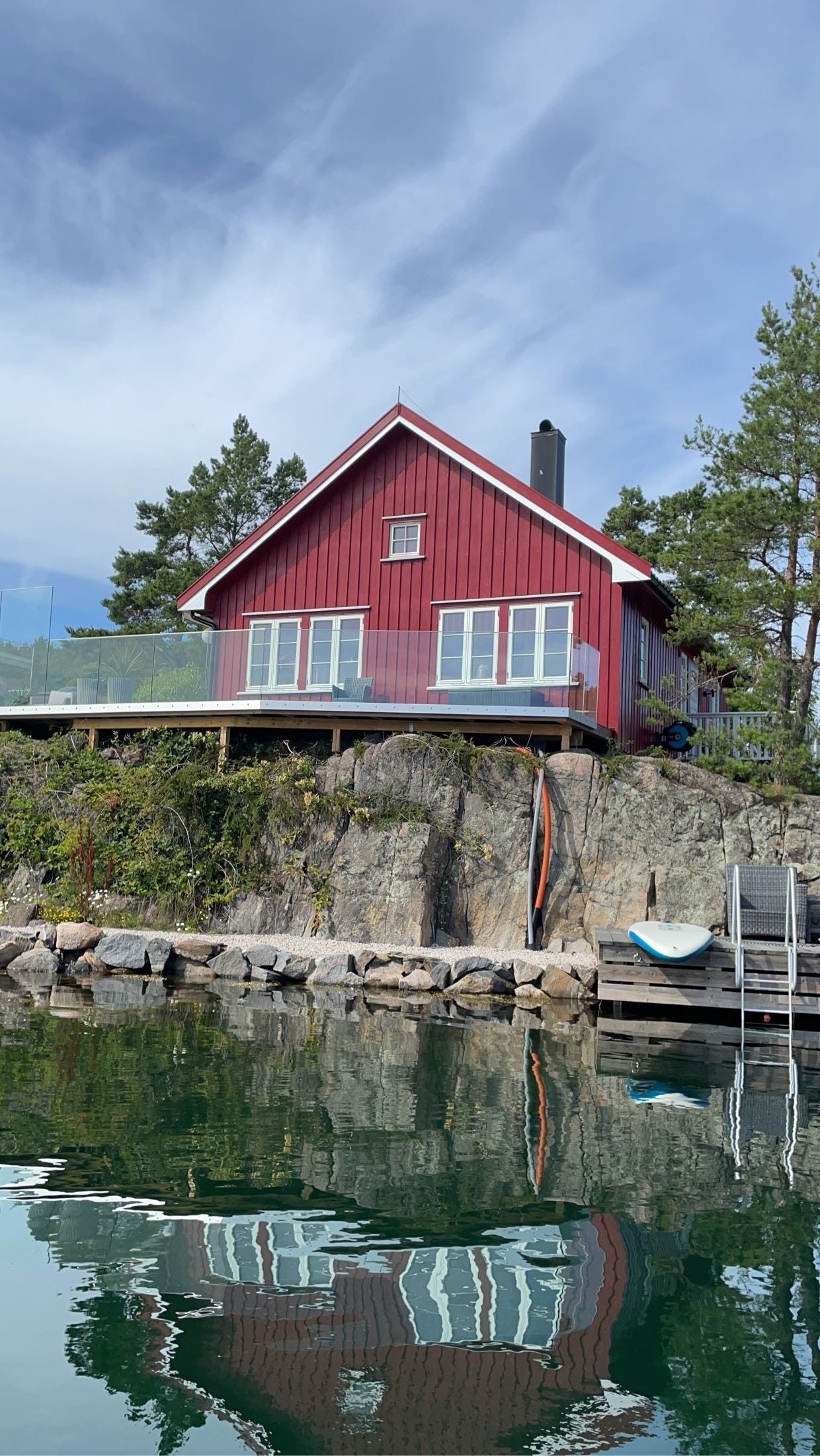 Nyt glassrekkverk i 2023 Galleribilde