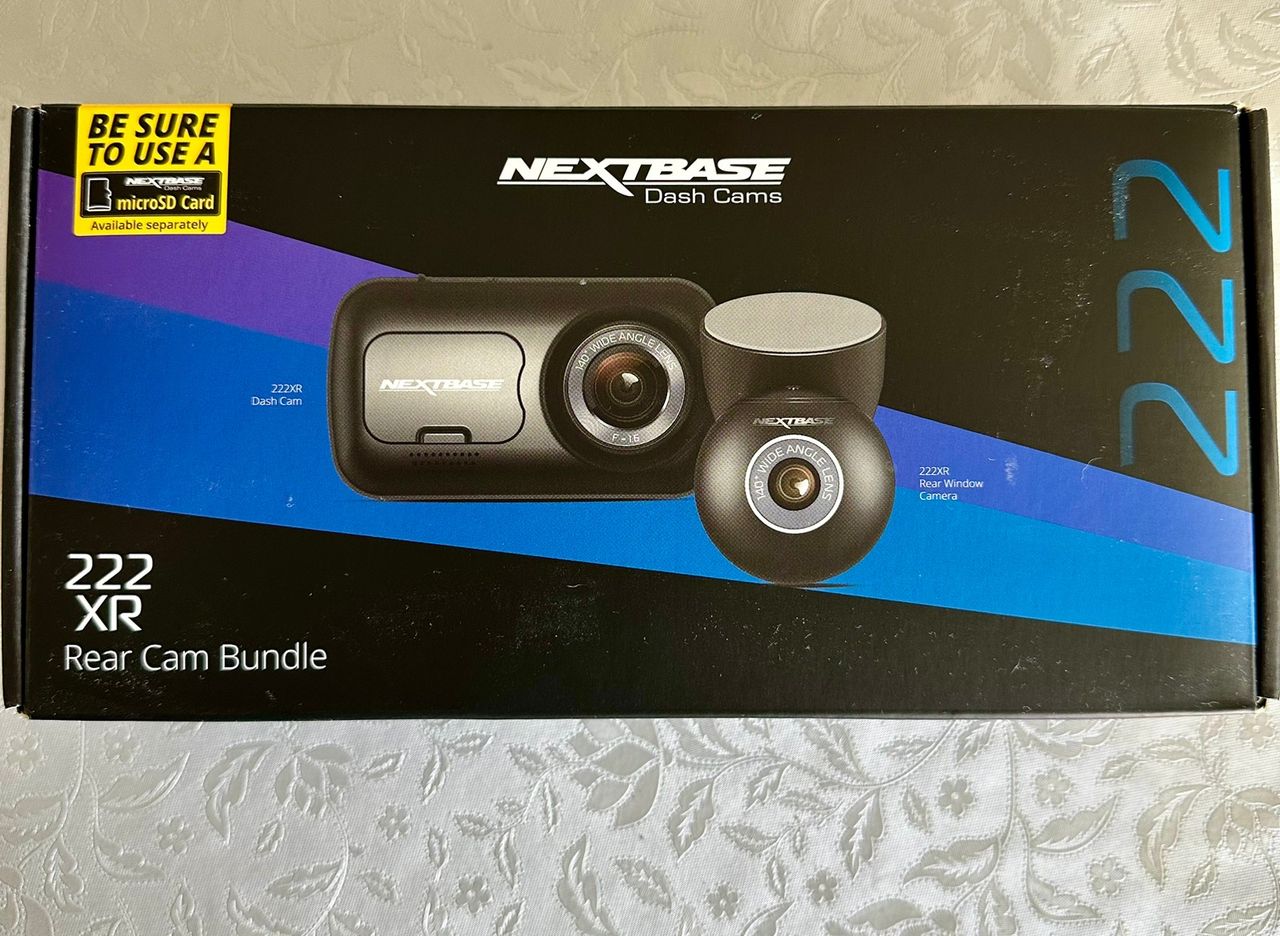 Nextbase 222Xrwc Dashbordkamera Foran + Bak/128GB Minnekort Gratis ...