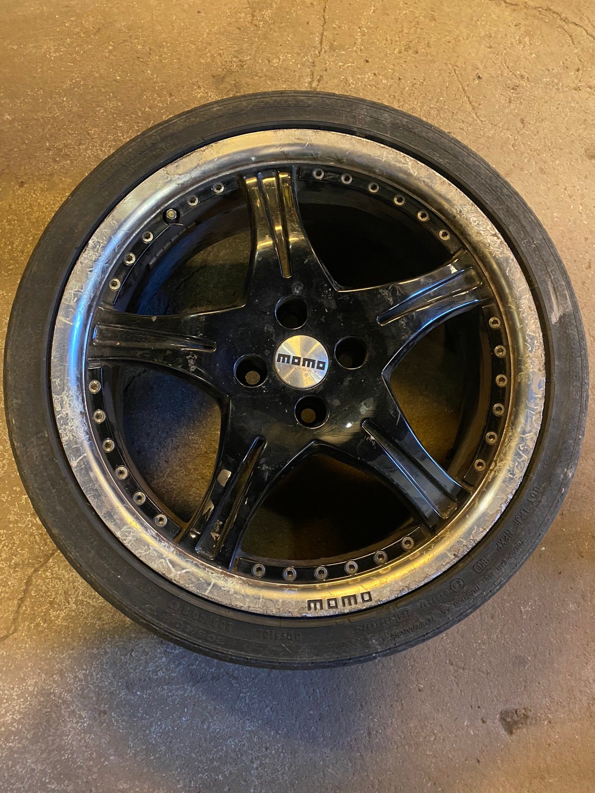 MOMO Alufelgen 7x16 ET25 - 4x100 PKW Felgen Set Italienische Qualität