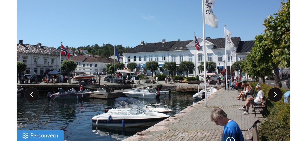 Risør sentrum Galleribilde