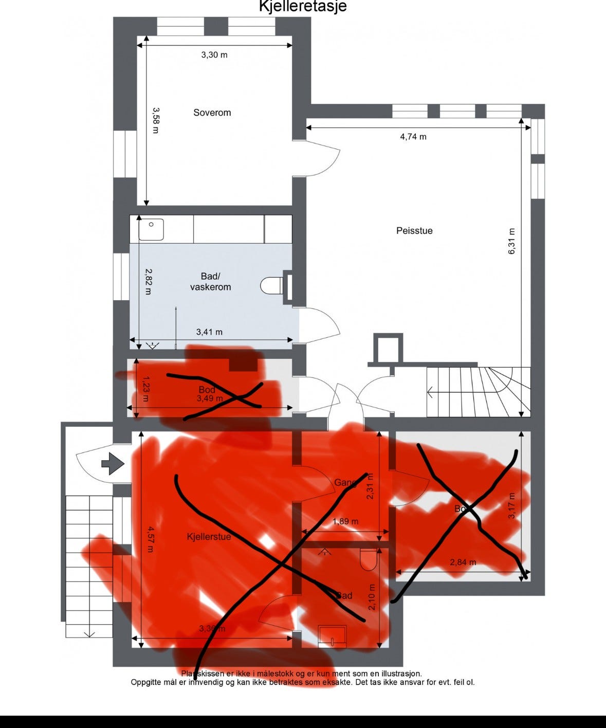 Underetasje Galleribilde