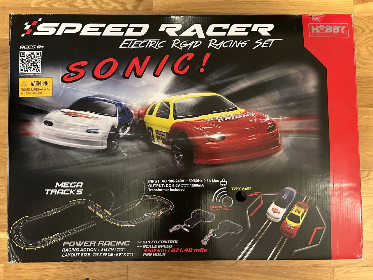 Speed racer electric road racing set online