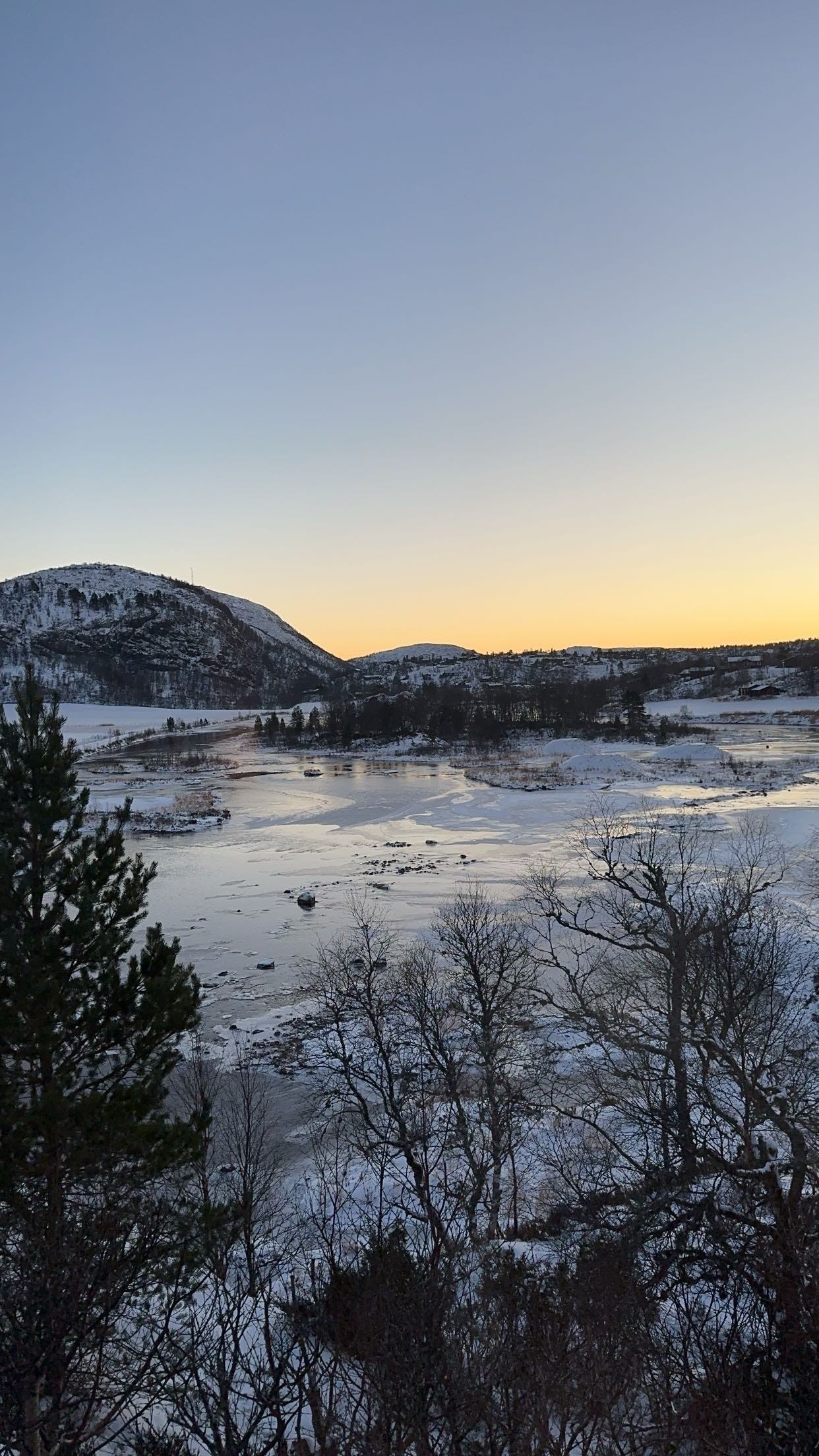 Utsikt fra tomten Galleribilde