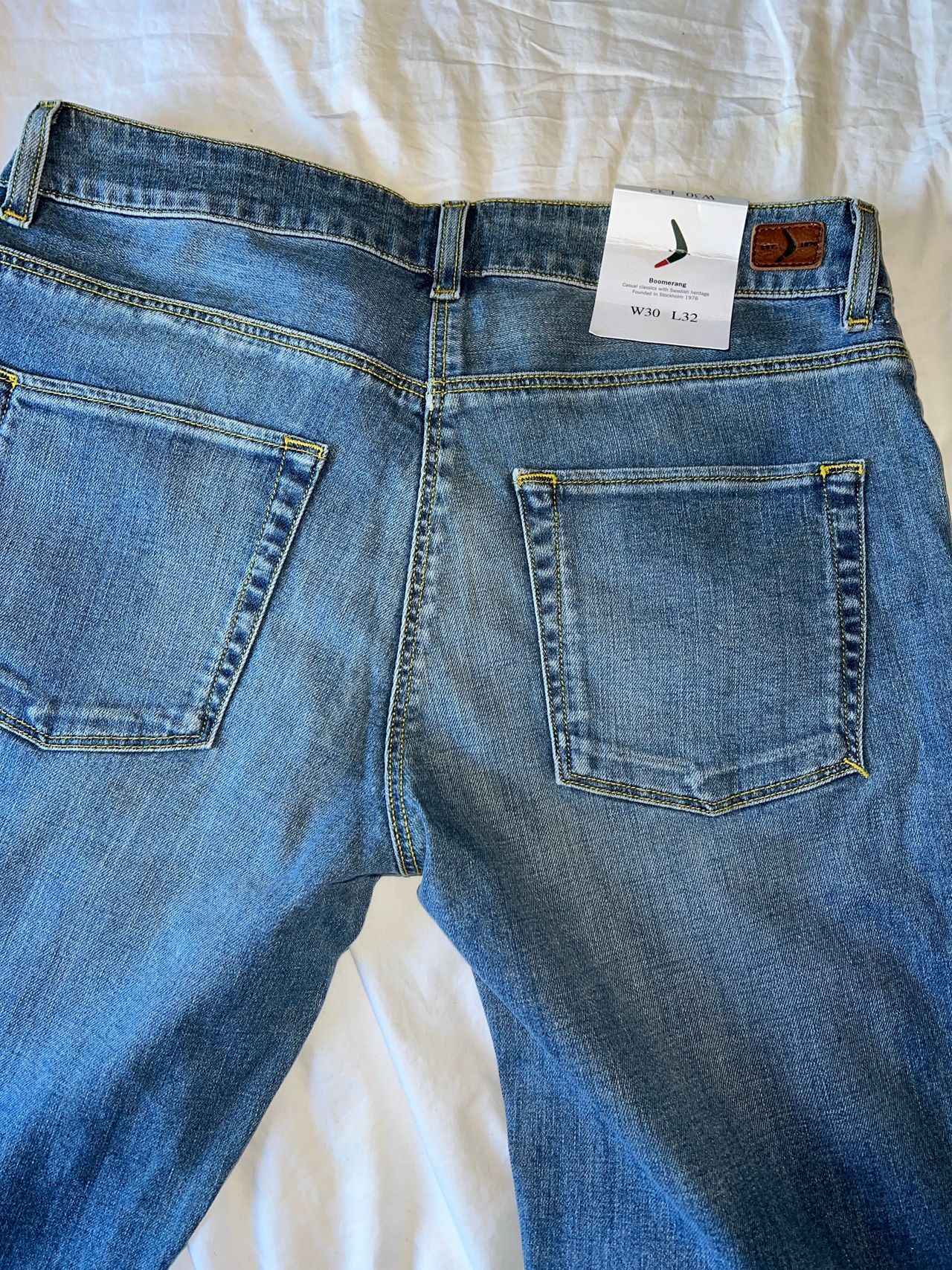 Nya jeans fra Boomerang modell Elsa. Massa stretch. St 30/32 | FINN torget