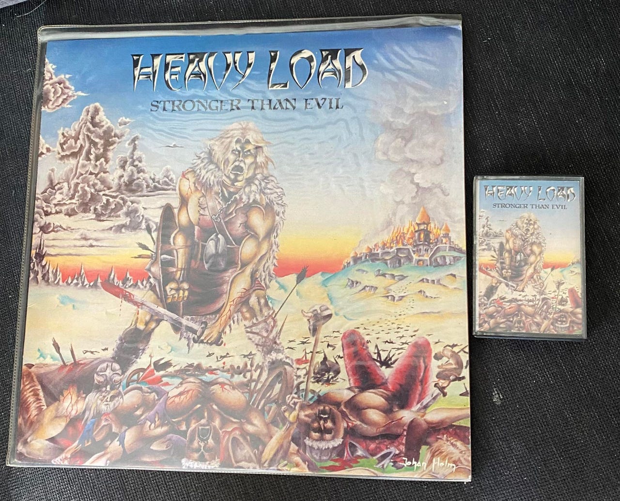 HEAVY LOAD: STRONGER THAN EVIL, VINYL + KASSETT | FINN-torget