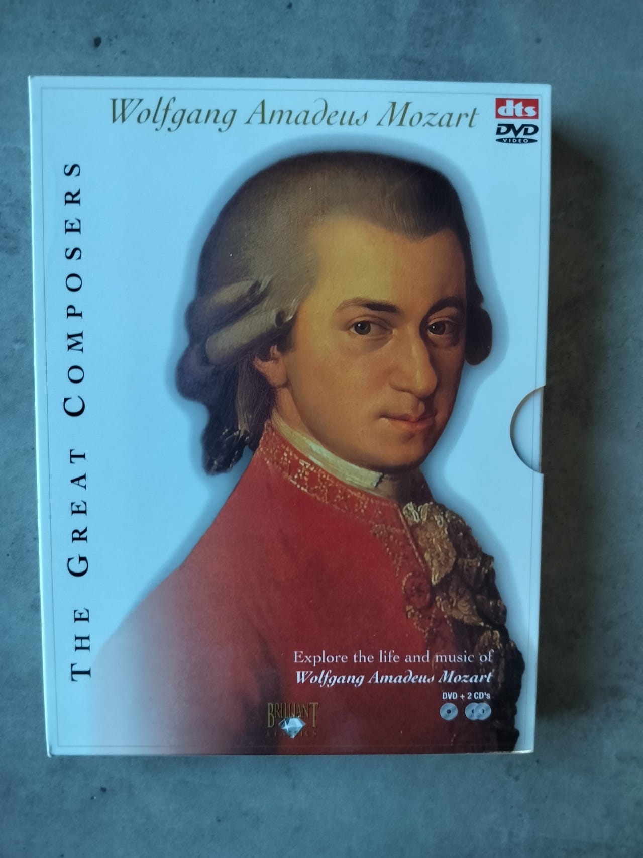 (未使用･未開封品)Famous Composers: Wolfgang Amadeus Mozart [DVD] Wolfgang Amadeus Mozart ( DVD + 2 CD) Klassisk Musikk | FINN-torget