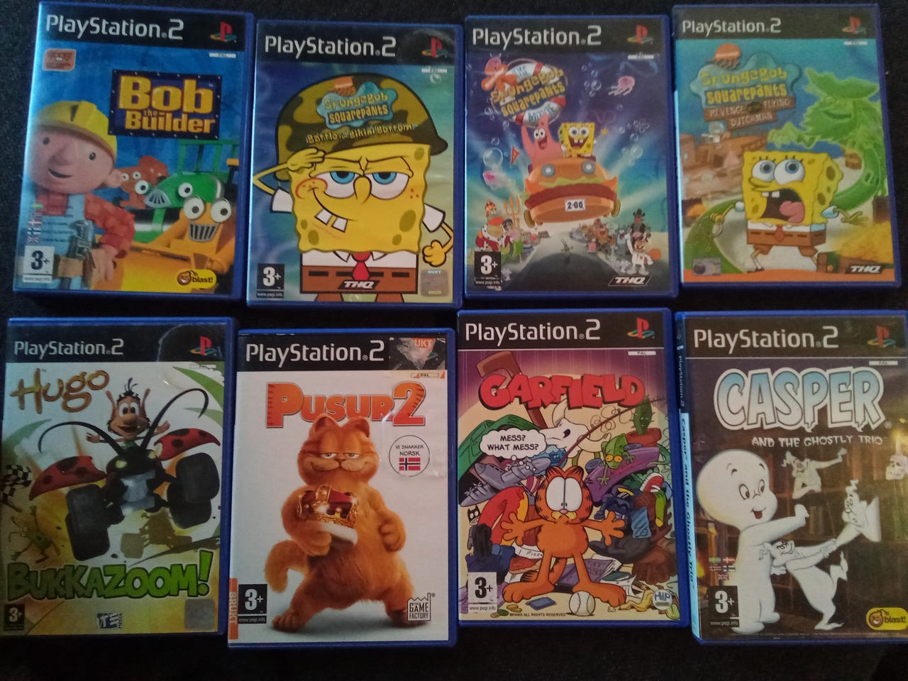 PlayStation 2 m/3års grense selges (8spill i annonsen) | FINN-torget