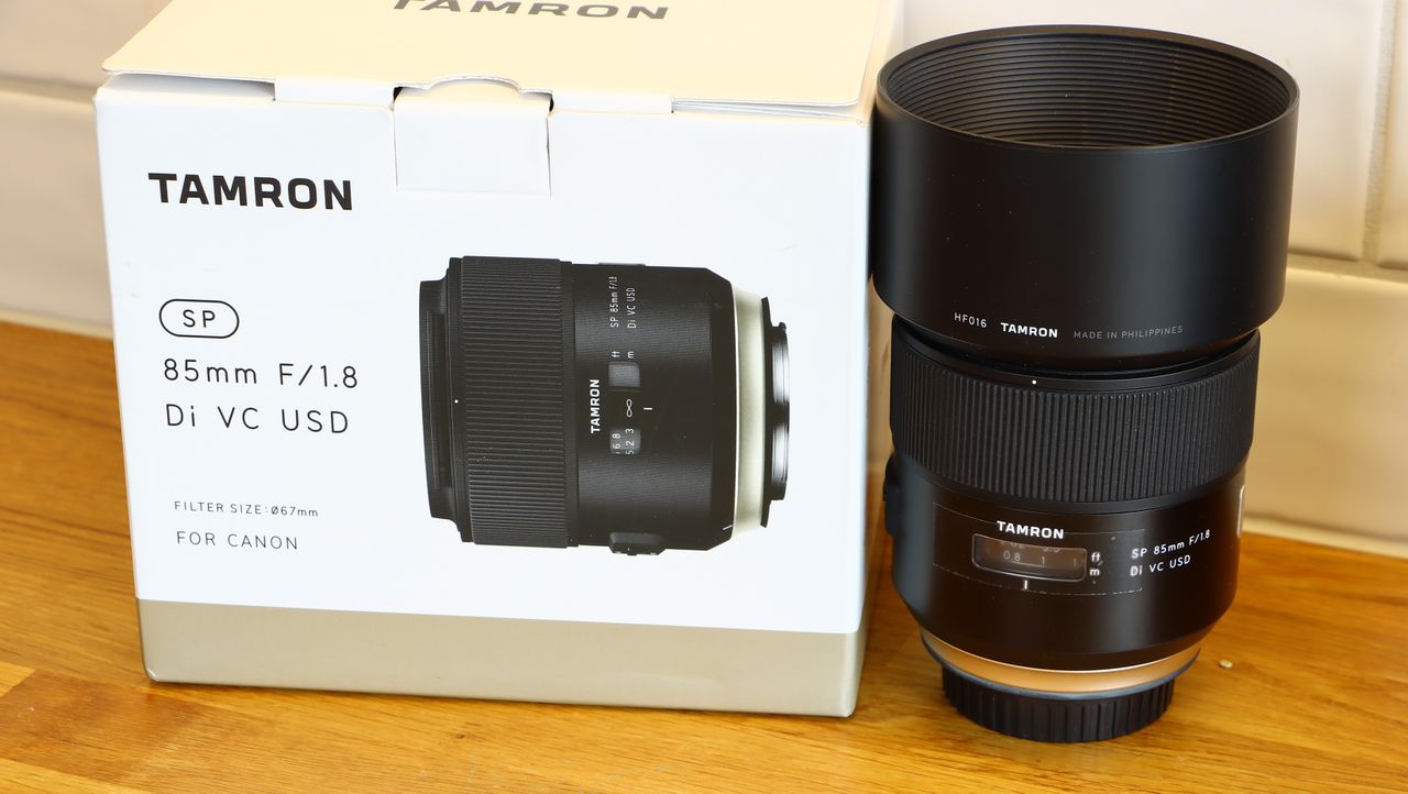 Tamron 85mm 1 8 vc str kent canon finn torget