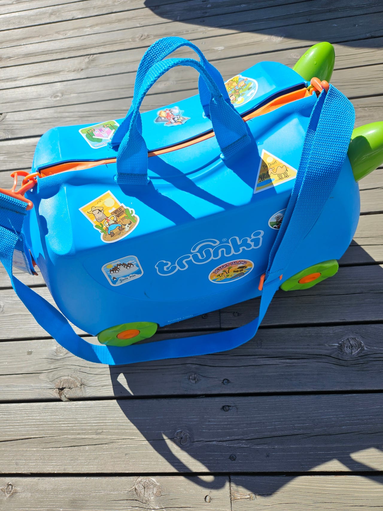 Trunki – Lot De Stickers Visages Amusants Pour Valise Ou Chariot – Déco Personnalisée