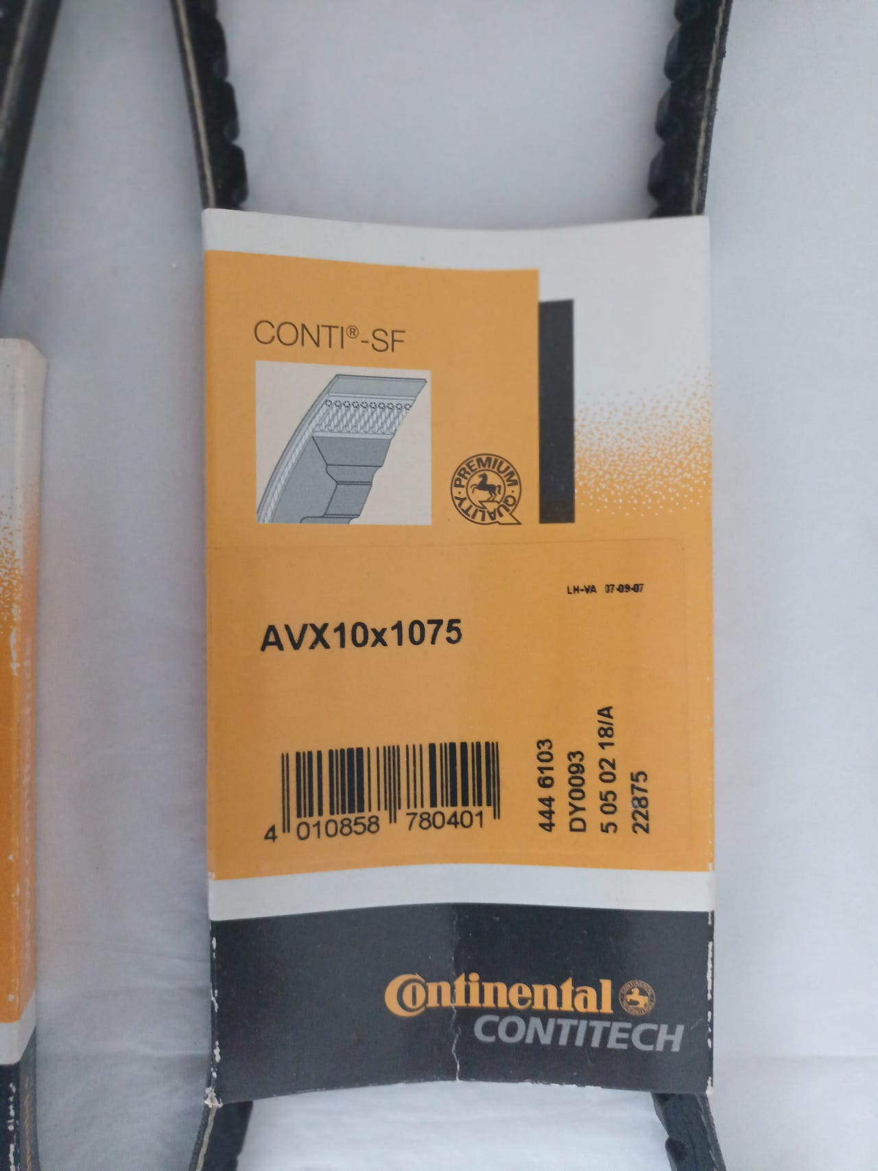 Cinghia Trapezoidale CONTITECH AVX 10 X 825 | Per Trasmissioni Meccaniche | Alta Qualità - Foto 12